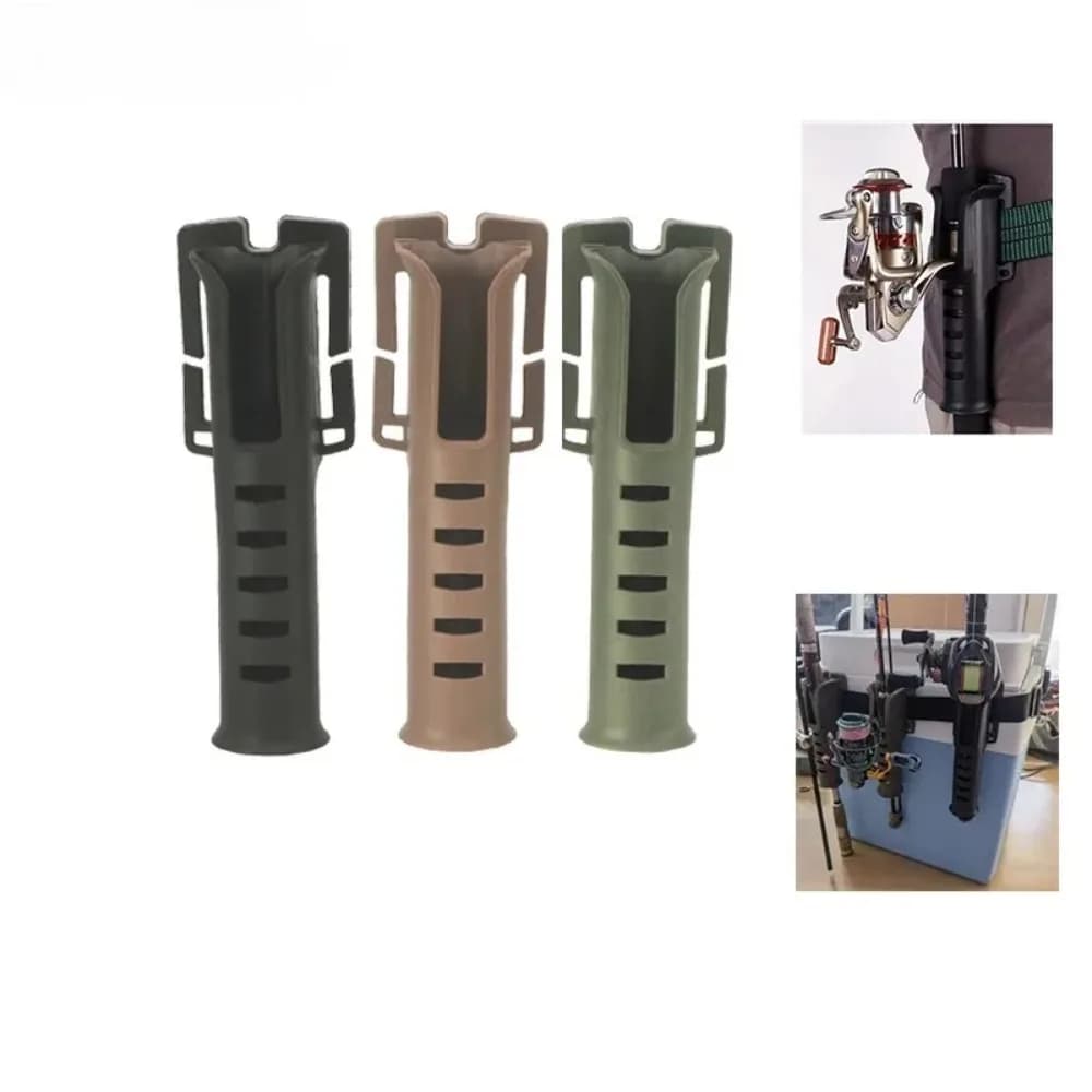 Support canne portable multifonction avec ceinture pour pêche nomade tous terrains