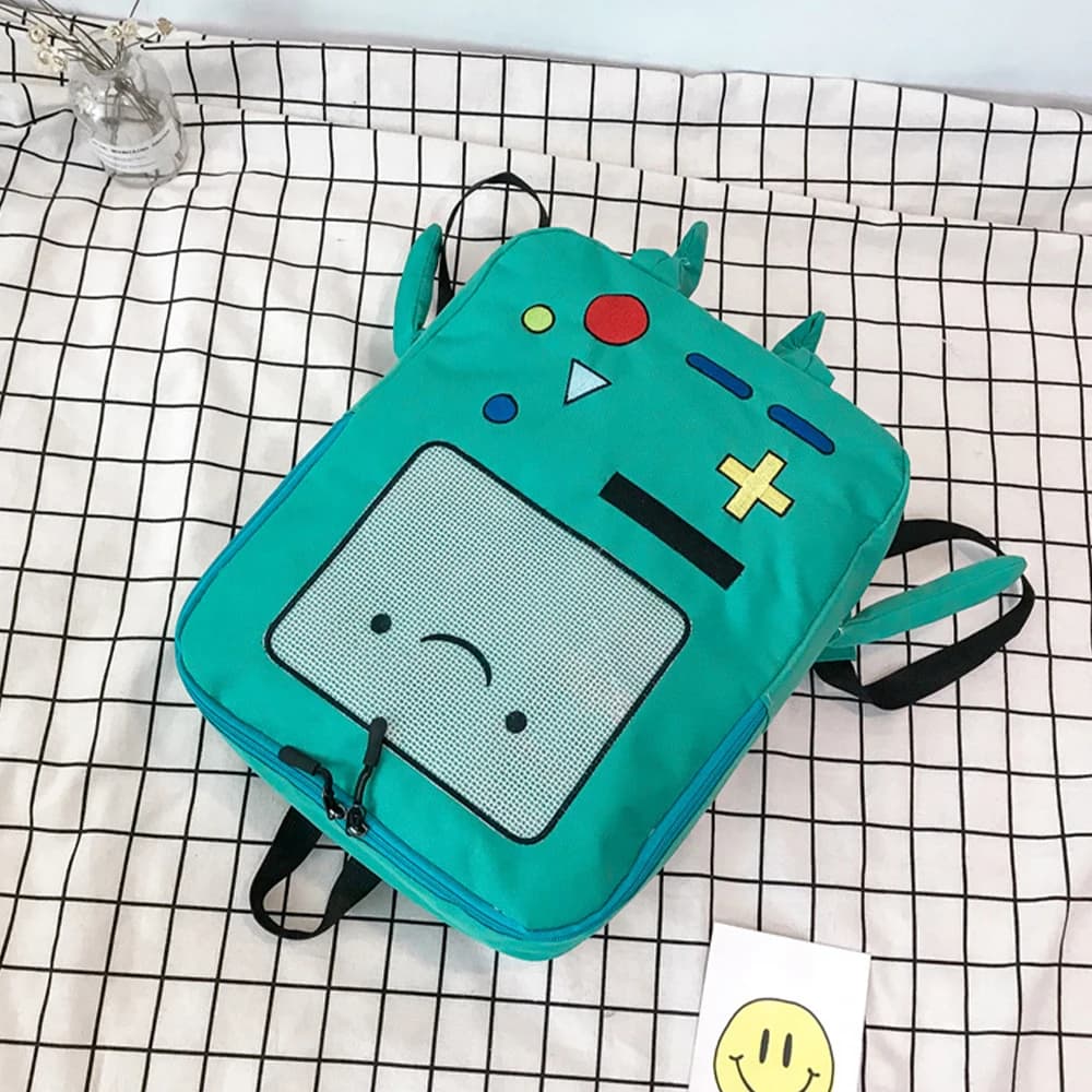 Sac à dos étudiant cartoon Adventure Time - Sac école personnalité drôle 3D original