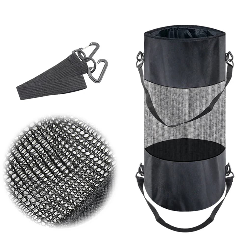 Poubelle de bateau réutilisable, sac à déchets portable en mesh pour pêche - accessoire marin