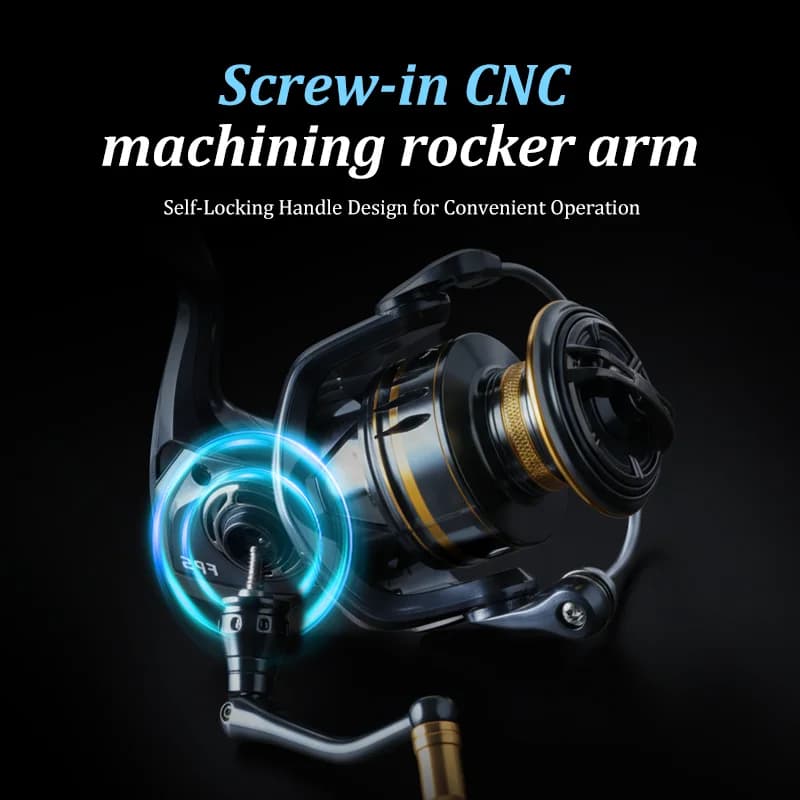 Moulinet BEARKING waterproof mer 9+1BB max power 12kg série 1000-6000 5.2:1 - Nouveau best-seller