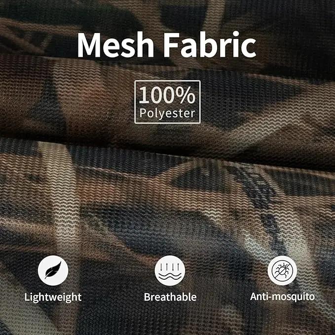 Combinaison Ghillie camouflage paille homme femme - vêtements pêche respirants équipement chasse
