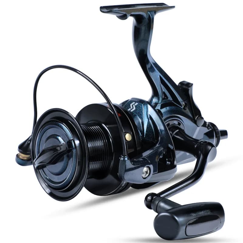 Moulinet spinning surfcasting Sougayilang full métal 13+1BB drague 25KG pour pêche traîne et surf mer