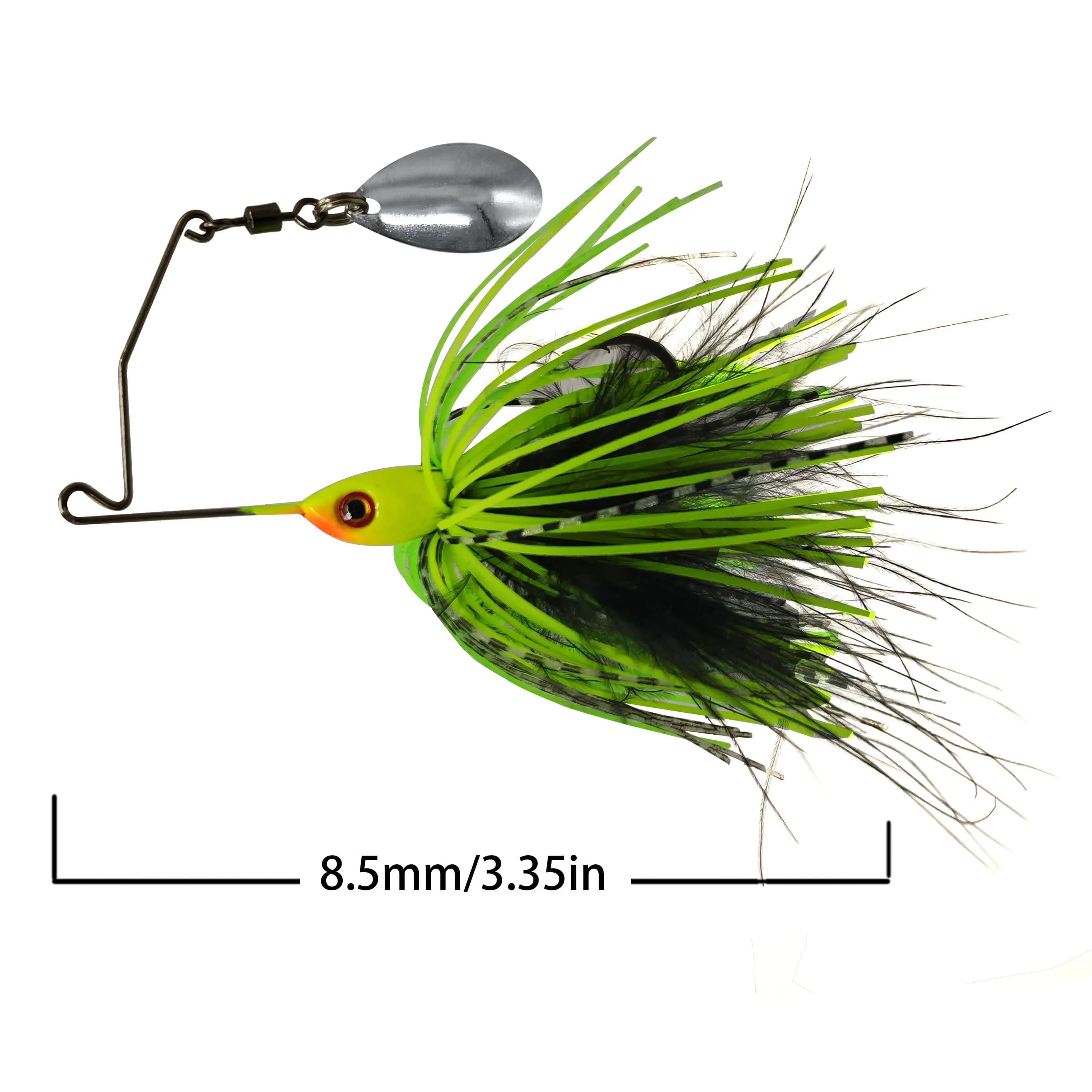 Leurre spinnerbait Mycena 7g/9g chatter bait pour black bass et brochet - blade jig dancer