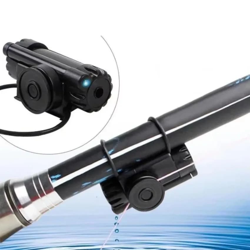 Alarme électronique automatique étanche pour pêche en mer avec détection par fil de rappel