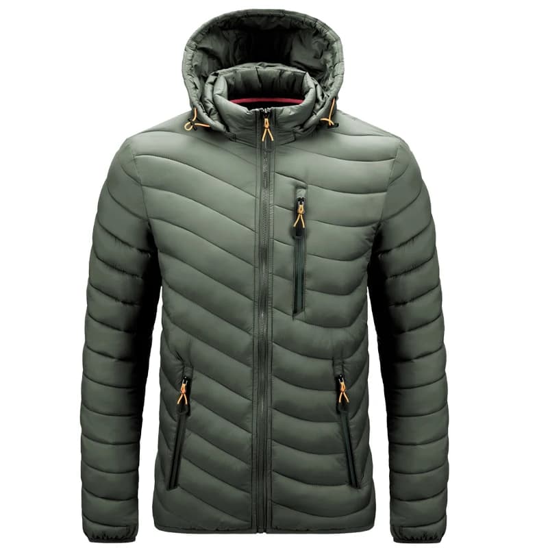 Veste légère chauffante pour pêche hivernale - Doudoune isolée homme running voyage