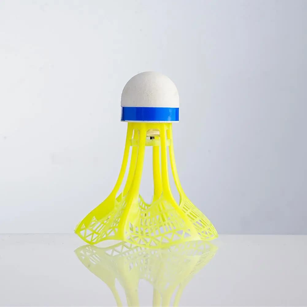 Balle de badminton lumineuse fluorescente pêche nocturne durable incassable extérieur avec lumière