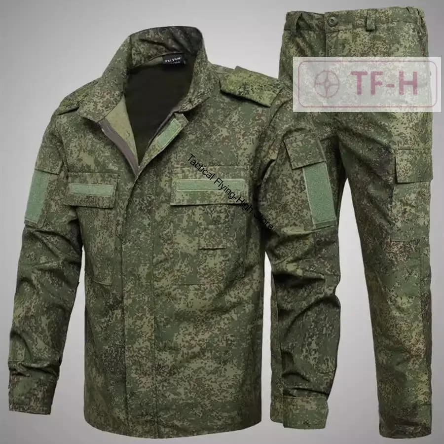 Combinaison camouflage EMR vert pêche veste pantalon airsoft chasse vêtements extérieur