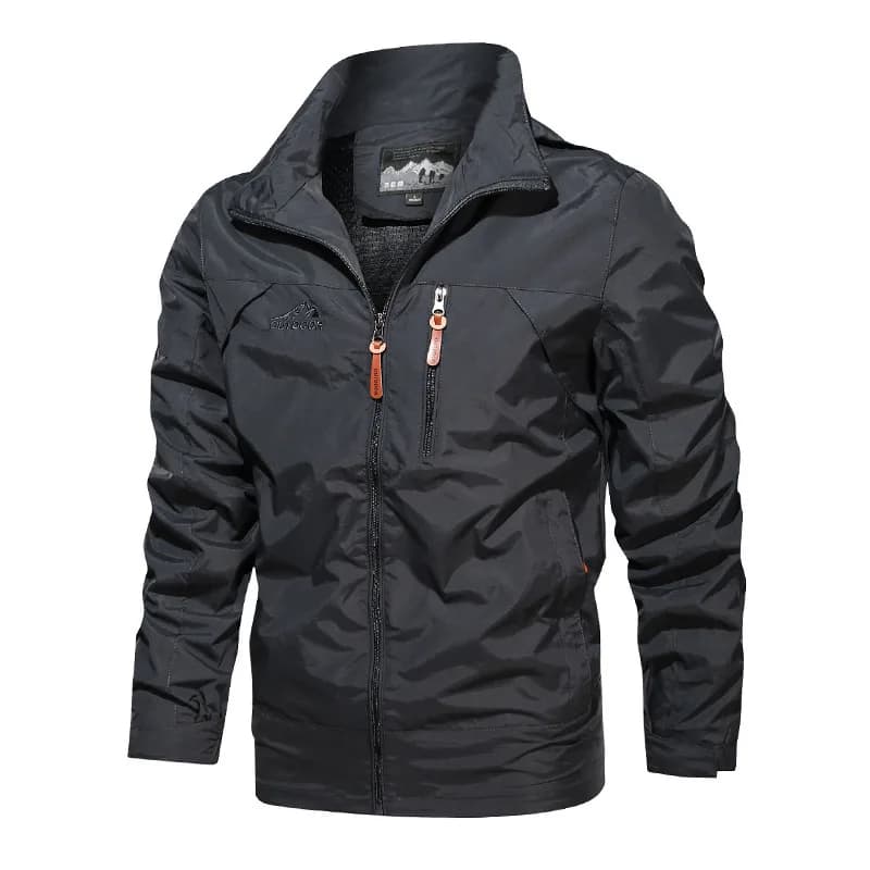 Parka homme grande taille anti-vent imperméable pour pêche printemps-automne sportive
