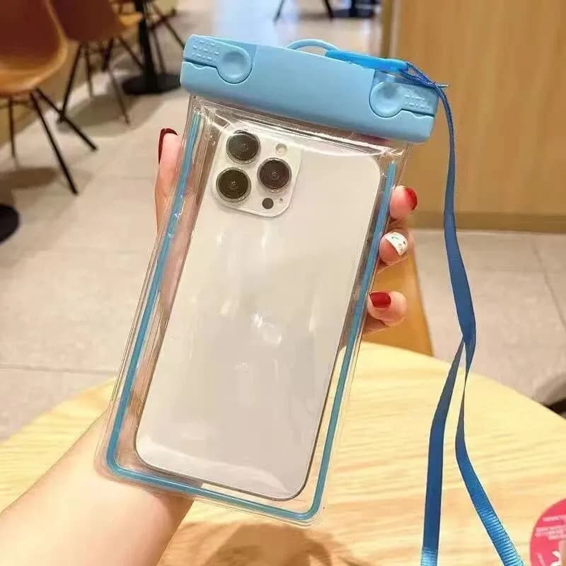 Pochette téléphone étanche universelle lanière bandoulière tactile natation plongée protection smartphone