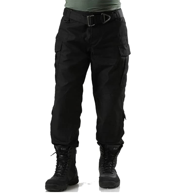 Pantalon cargo hiver résistant usure - Multi-poches élastique pour pêche froide