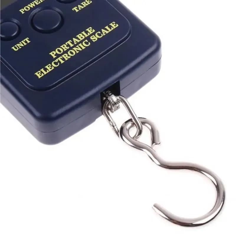 Mini balance électronique 40kg sans rétro pour pêche et cuisine - Pèse-bagages voyage avec sacs à bulles