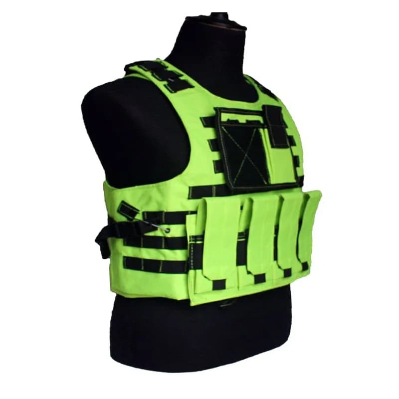 Gilet tactique fluorescence équipement MOLLE - Veste camouflage chasse pêche sports outdoor - Waistcoat tactique