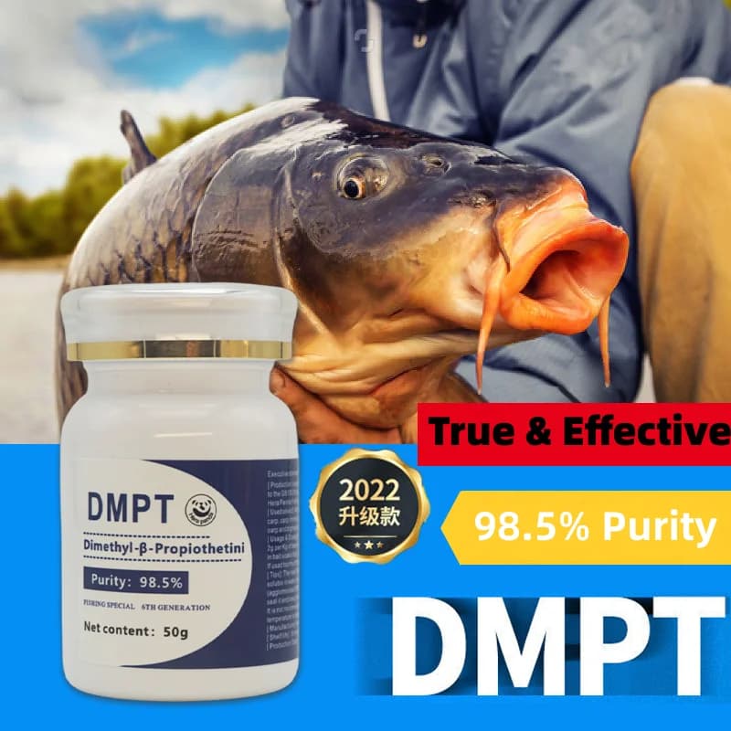 Poudre DMPT pure additif pêche carpe stimulant appétit attractant poissons haute qualité