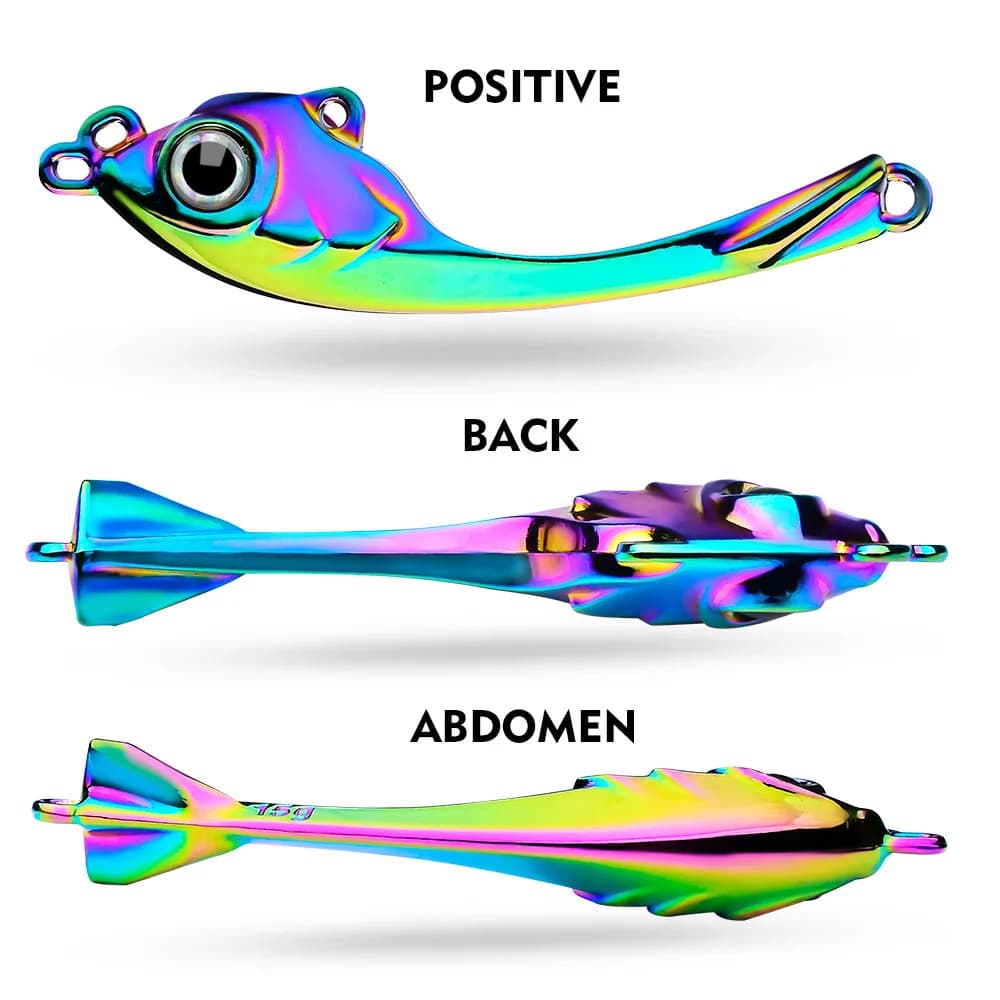 Leurre de pêche spinner métal séquenceur VIB pour truite et poisson carnassier en eau salée avec hameçon