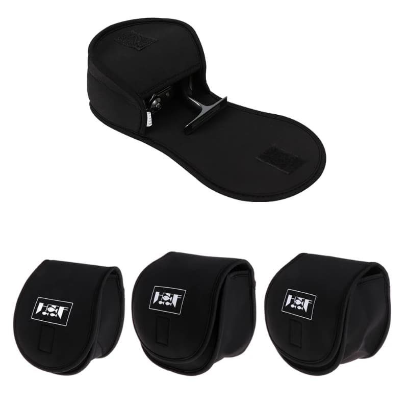 Étui de protection imperméable pour moulinets spinning et casting, pochette de rangement accessoires pêche