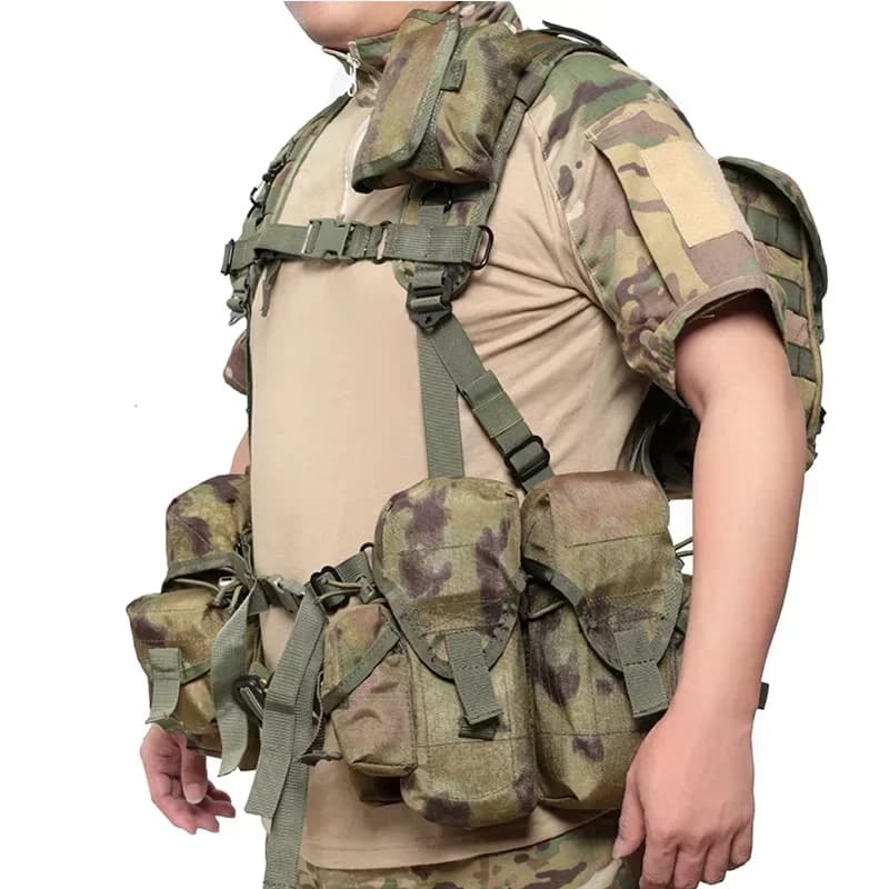 Gilet tactique Smersh Forces Spéciales Russes - Équipement chasse randonnée pêche - Veste tactique professionnelle