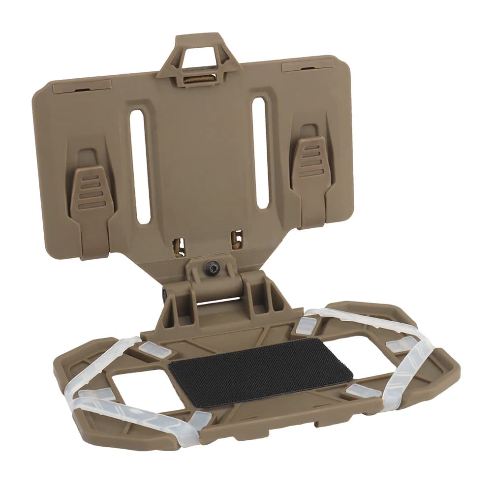 Support téléphone tactique MOLLE - Plateau pliant navigation pour pêche en kayak ou bordure