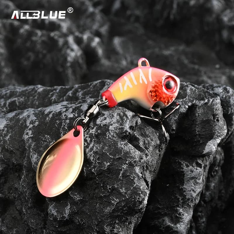 Leurre métal ALLBLUE CYCLONE spinner vibration shore casting pour pêche jigging leurre artificiel