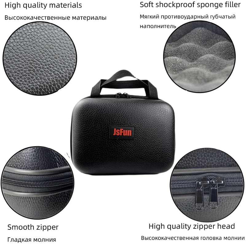 Boîte de protection rigide pour moulinets de pêche en cuir PU étanche - Coffret de rangement