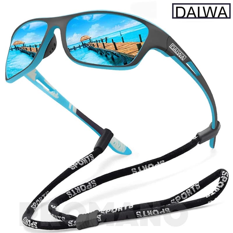 Lunettes de pêche polarisées homme UV400 pour conduite randonnée et pêche sportive