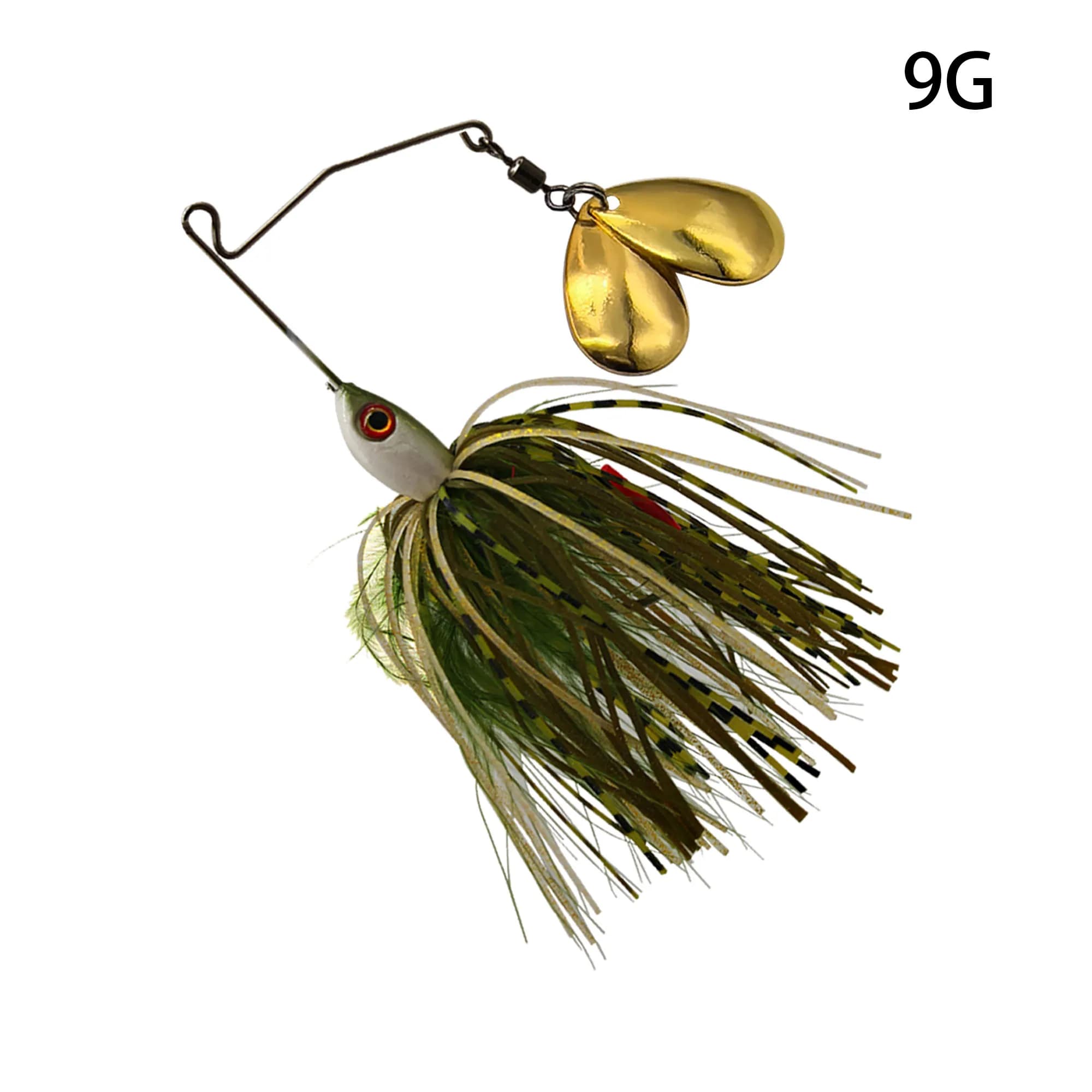 Leurre spinnerbait Mycena 7g/9g chatter bait pour black bass et brochet - blade jig dancer