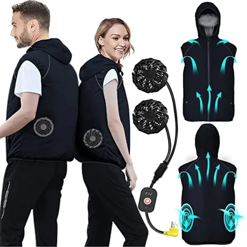 Veste ultralégère ventilée homme femme pêche travail outdoor été protection vent soleil
