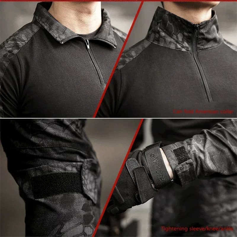 Ensemble camouflage MCBK pour pêche - Tenue technique adaptée pêche sportive