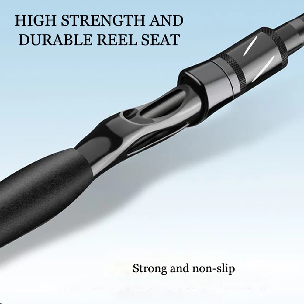 Canne pêche télescopique SIECHI fibre carbone 1.8m-2.7m super rigide pour carpe et leurres