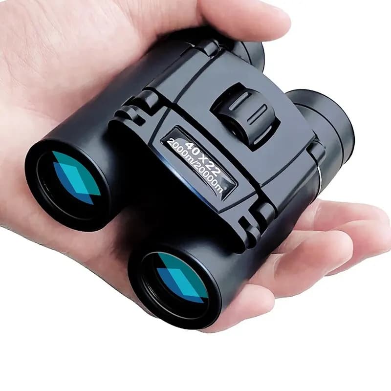 Jumelles compactes 40x22 pliantes pour pêche - Optique BAK4 FMC portée 2000m