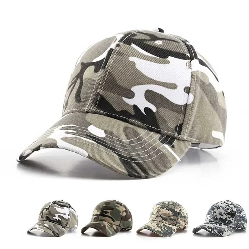 Casquette tactique camouflage protection solaire - Chapeau pêche chasse réglable homme militaire