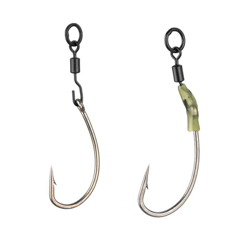 Spinner swivel Ronnie Rig pour carpe - Micro hameçon manchon quick change accessoires pêche