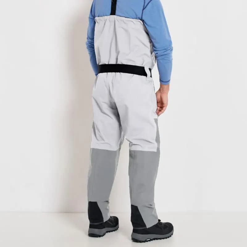 Waders poitrine 4 couches fermeture éclair pour hommes pêche chasse étanches