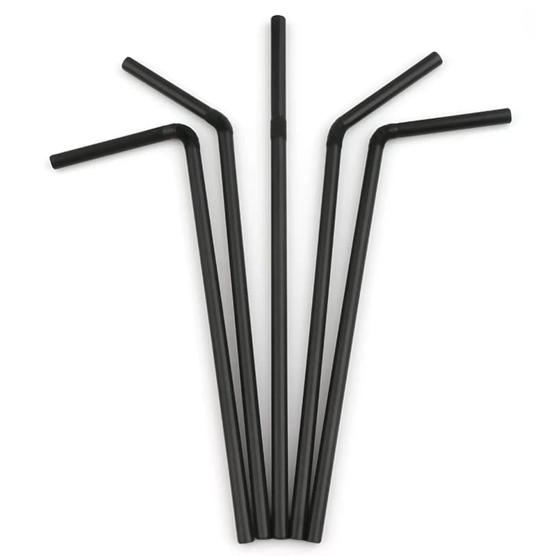 Pailles colorées et noires 50-1000 pièces pêche nœuds mariage fournitures cuisine