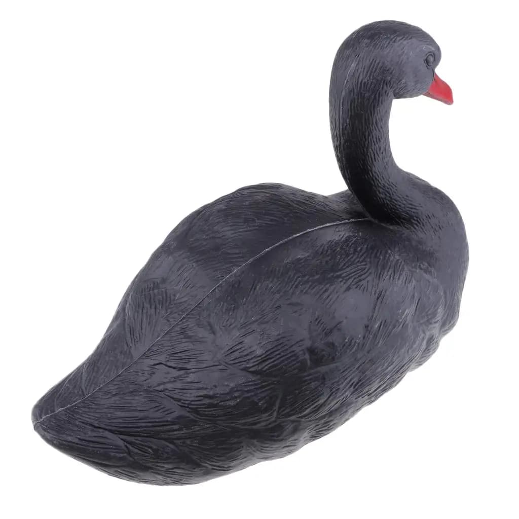Leurre cygne flottant lesté pour chasse oies canards et épouvantail jardin - Déco extérieure