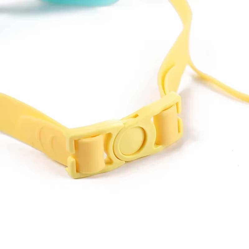 Lunettes natation enfants grand cadre HD étanches anti-buée bouchons d'oreilles intégrés piscine