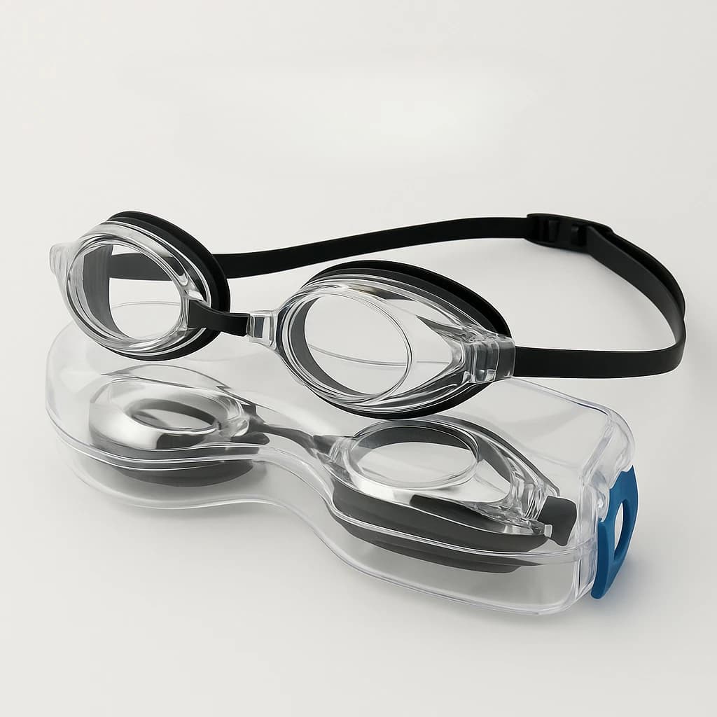 Lunettes de compétition hydrodynamiques anti-buée pour myopes -2.0 à -7.0