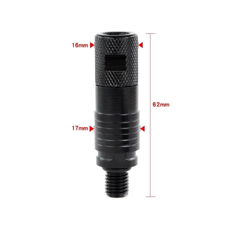 Connecteur rapide double pour rod pod Hirisi - Accessoire compatible bank sticks et alarmes de touche carpe