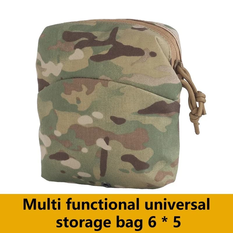 Sac de rangement polyvalent 6x5 MOLLE - Organisation équipement pêche et outdoor