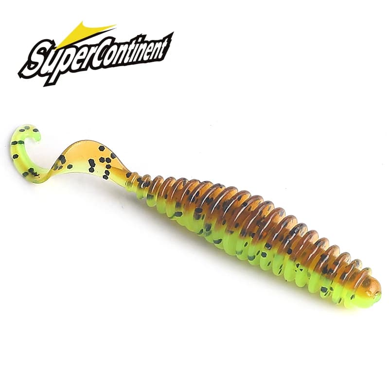 Leurre souple Tanan-Tail 50mm 65mm pour pêche de la carpe et du black bass - Appât PVC nouvelle génération 2023