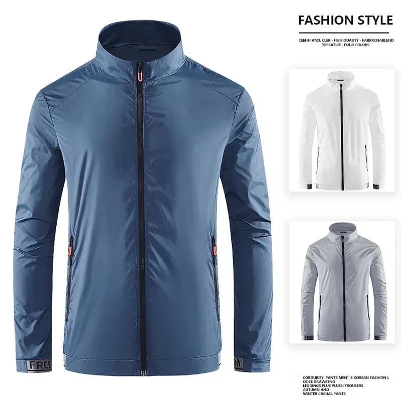 Veste technique randonnée pêche imperméable - Protection solaire séchage rapide vêtement outdoor