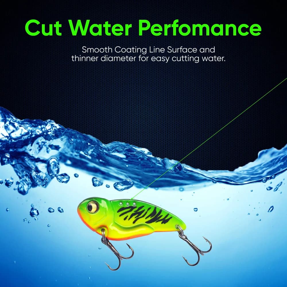 Ligne de pêche SOLOKING X8 100m 12-40lb Super Lisse pour Eau Douce et Mer