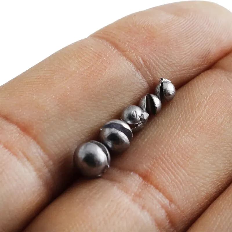 Plombs pêche 205 pièces avec boîte rangement - plombs ouverts 0.2g à 0.8g pour casting et eau profonde