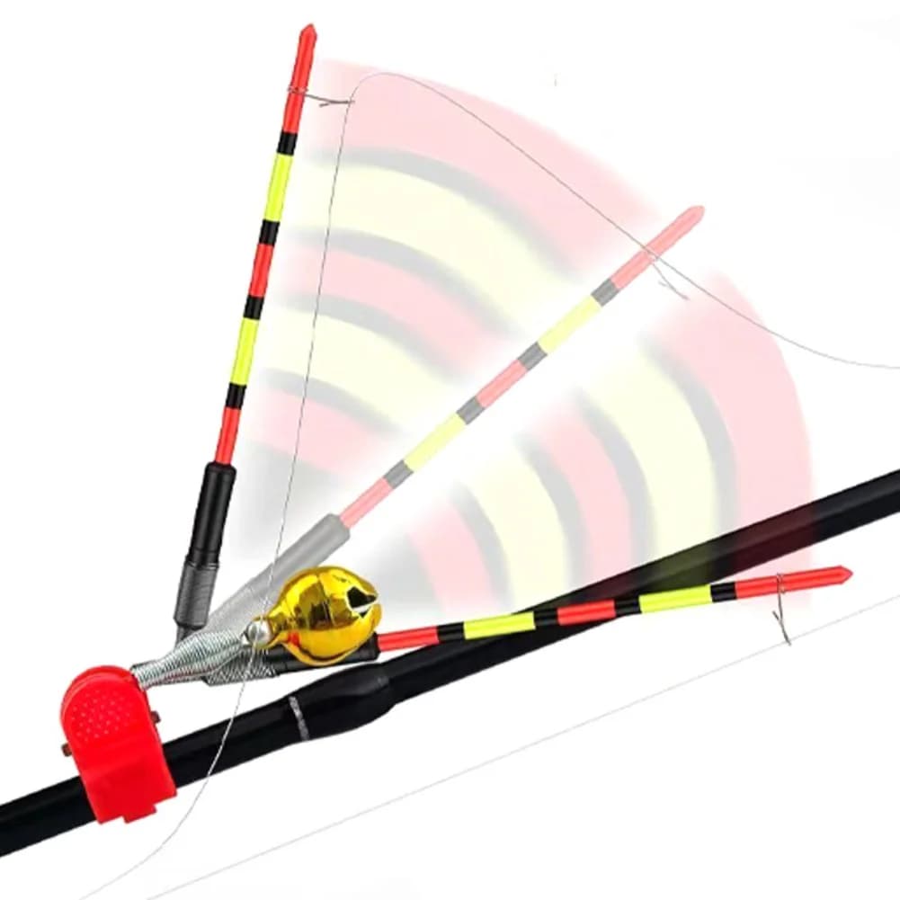 Flotteur de pêche électronique LED avec alarme et indicateur de touche lumineux pour la pêche de