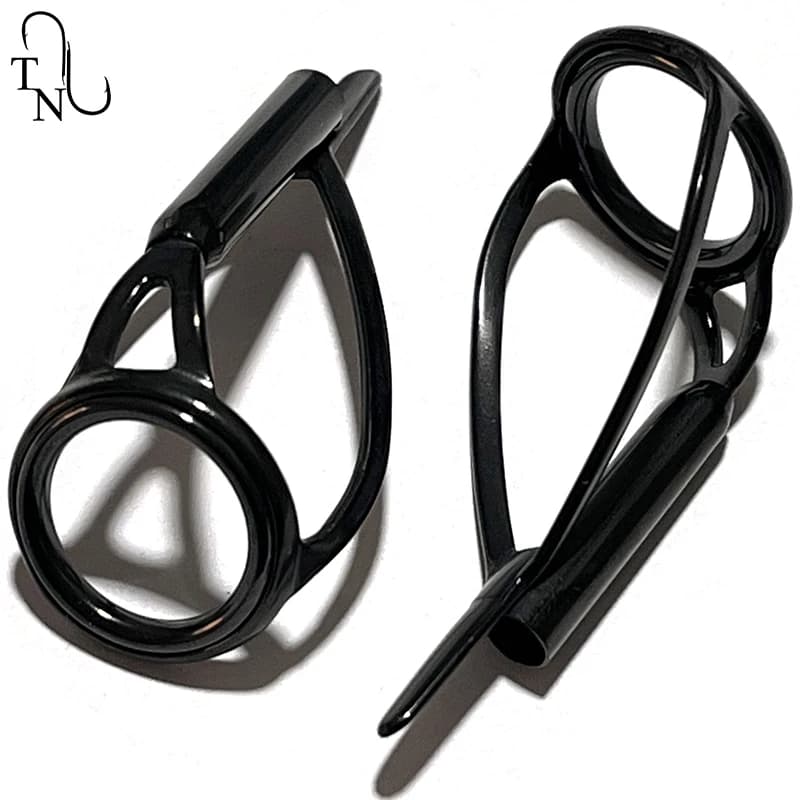 Kit réparation cannes carp fishing TN89 Seaguide 3 pièces cadre acier 316 et anneaux céramique