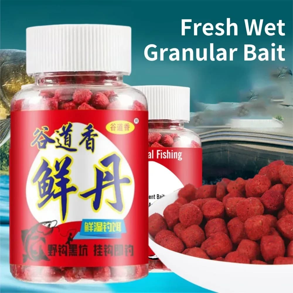 Appât granulé humide concentré protéiné pour pêche - attractant universel odeur poisson
