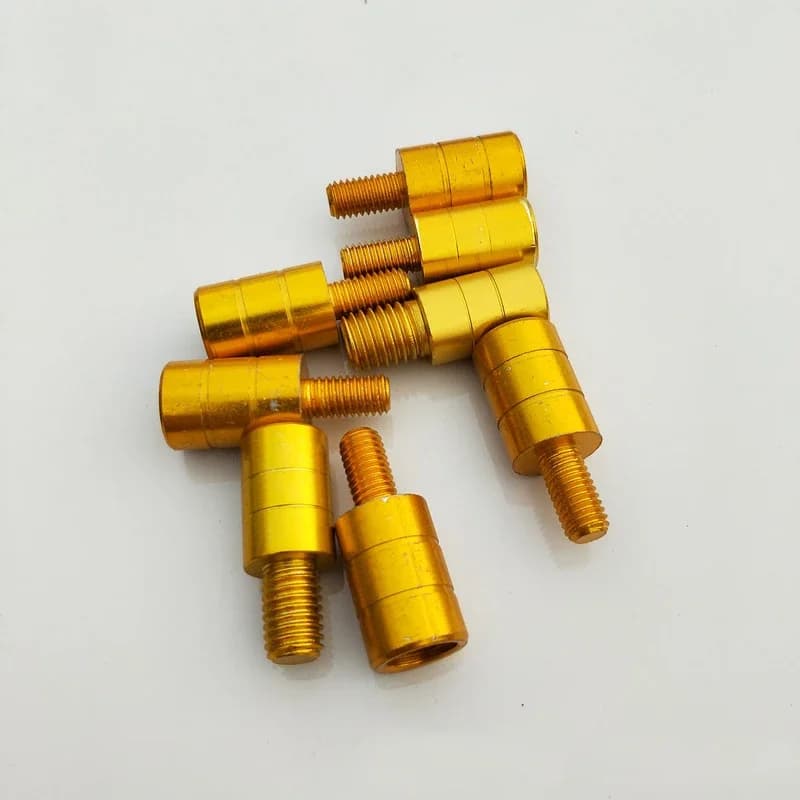 Connecteur support canne pêche filet M8 M10 M12 adaptateur tête harpon épuisette accessoire