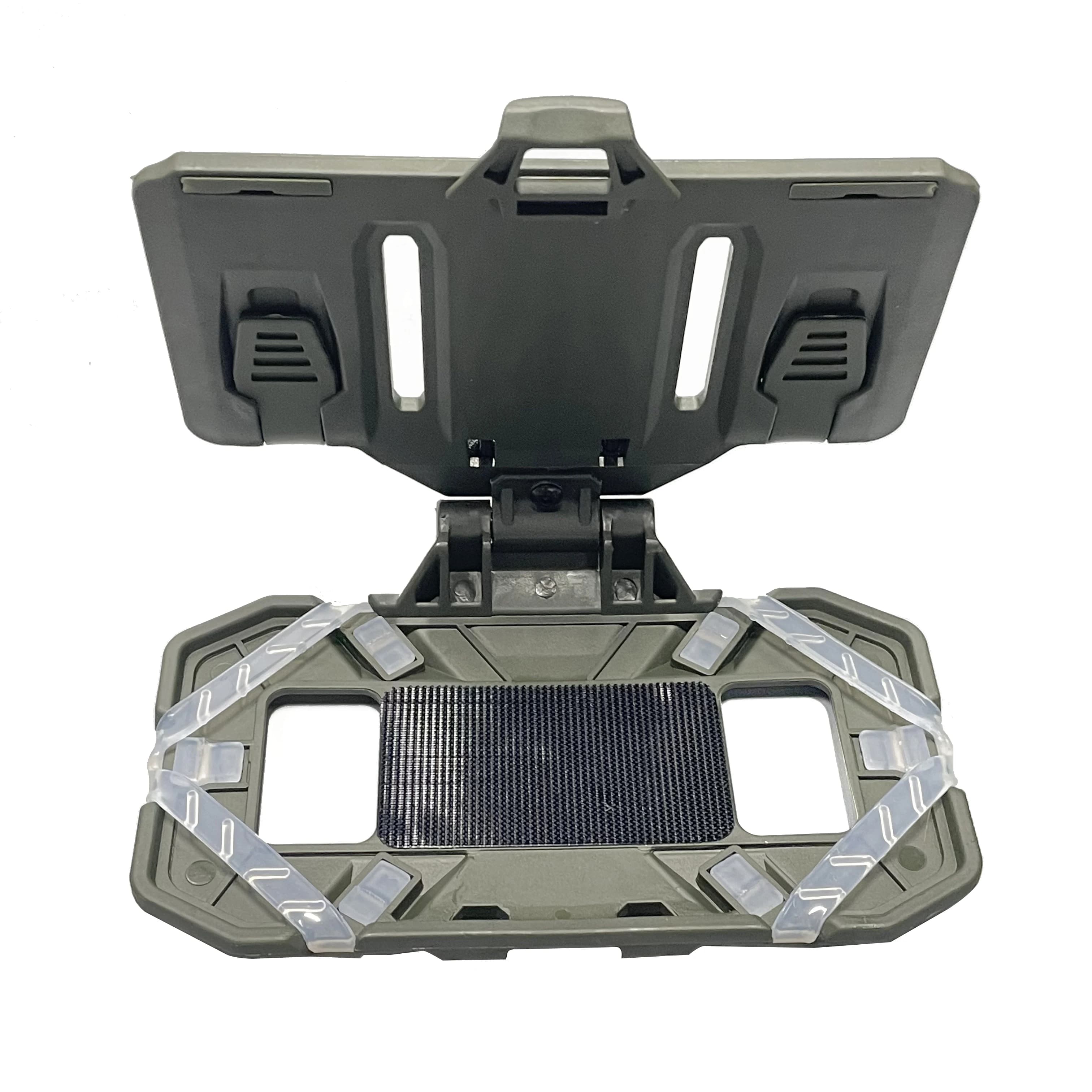 Panneau de navigation pliable MOLLE extérieur - Étui à carte avec support téléphone pour pêche
