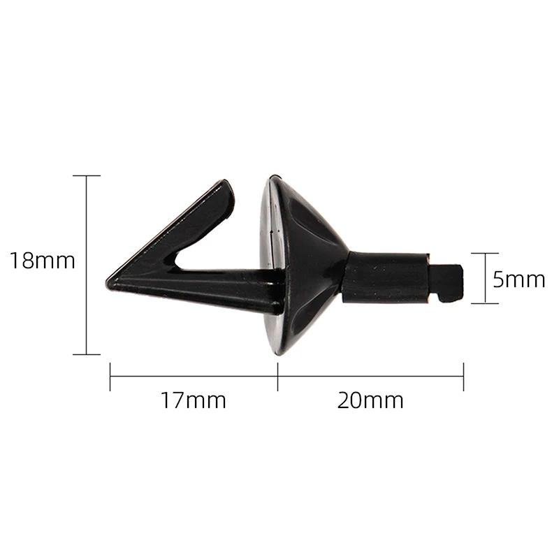 20 pièces boucliers appâts impact pêche mer - Support appât clip plastique décrochage facile
