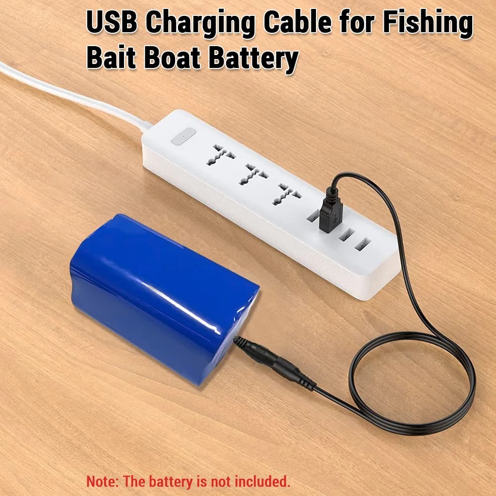 Câble USB 3.3ft recharge batterie bateau appât pêche - câble de remplacement durable et fiable