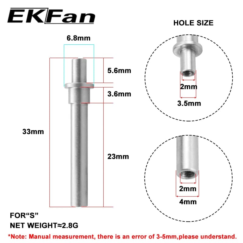 Kit outils EKFan pour assemblage manivelles moulinets pêche avec joints et roulements